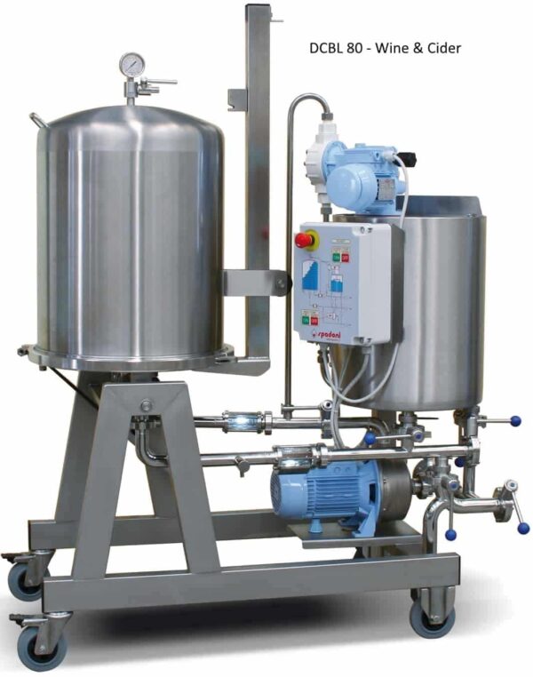 Horizontal Screens DE Filter (2-6 sq. m.) DCBL - Wine & Cider