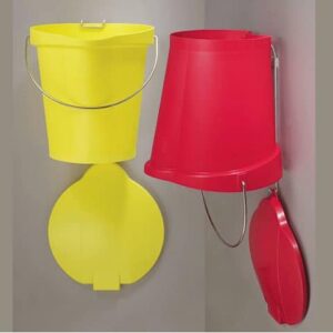Pail, Lid and Mounting Bracket
