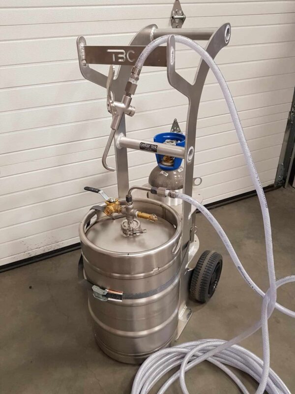 Tom Beard Barrel Topping Cart - Image 4