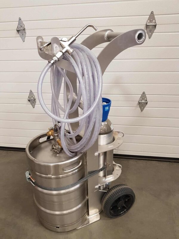 Tom Beard Barrel Topping Cart