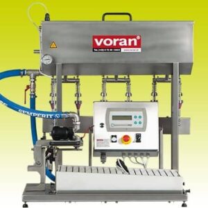 Bag-in-Box filling machine MBF 750-R6 (with 6-positions line filler)